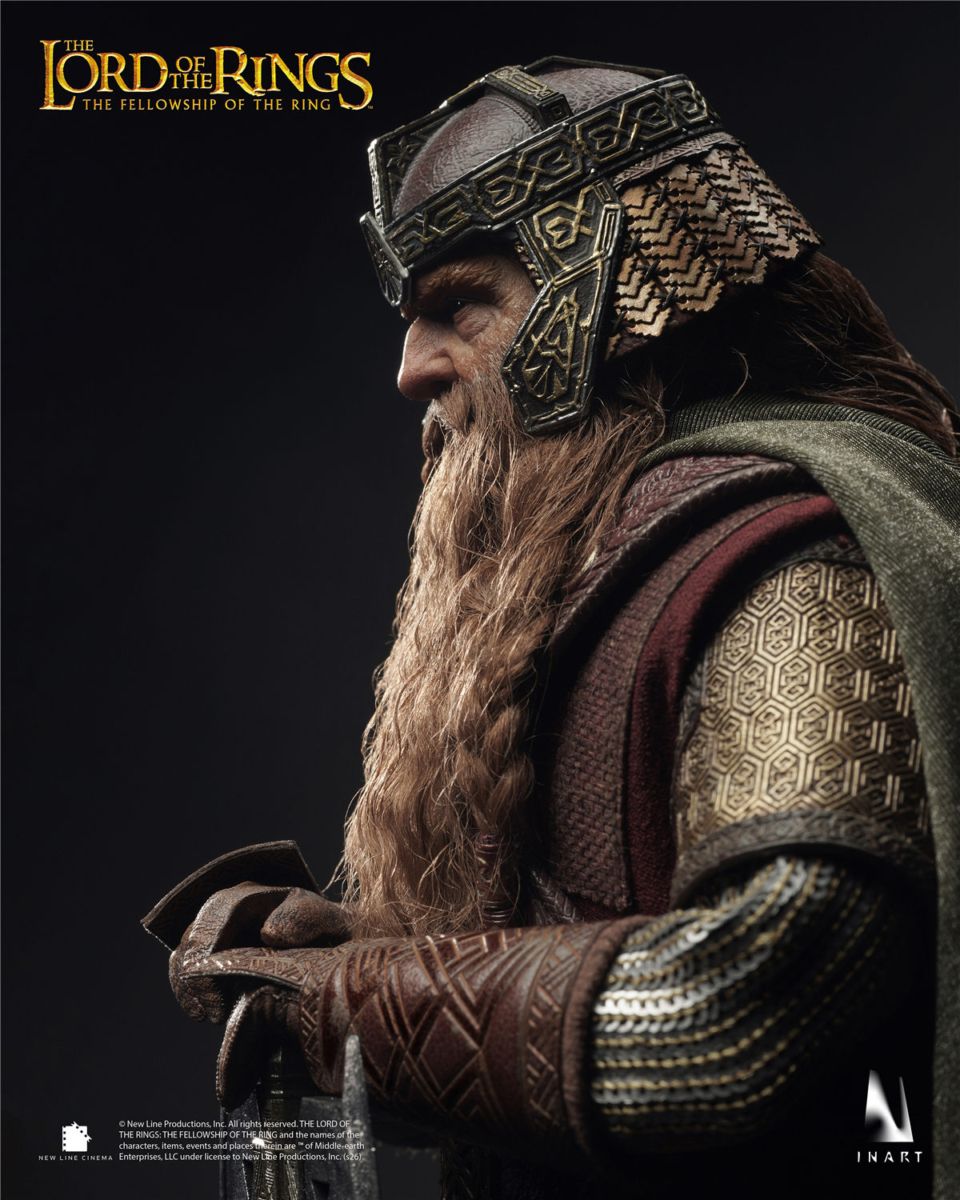 予約 INART 1/6 『ロード・オブ・ザ・リング 旅の仲間』ギムリ AG A033 The Lord of the Rings: The Fellowship of the Ring - Gimli Collectible Action Figure コレクティブル アクション フィギュア