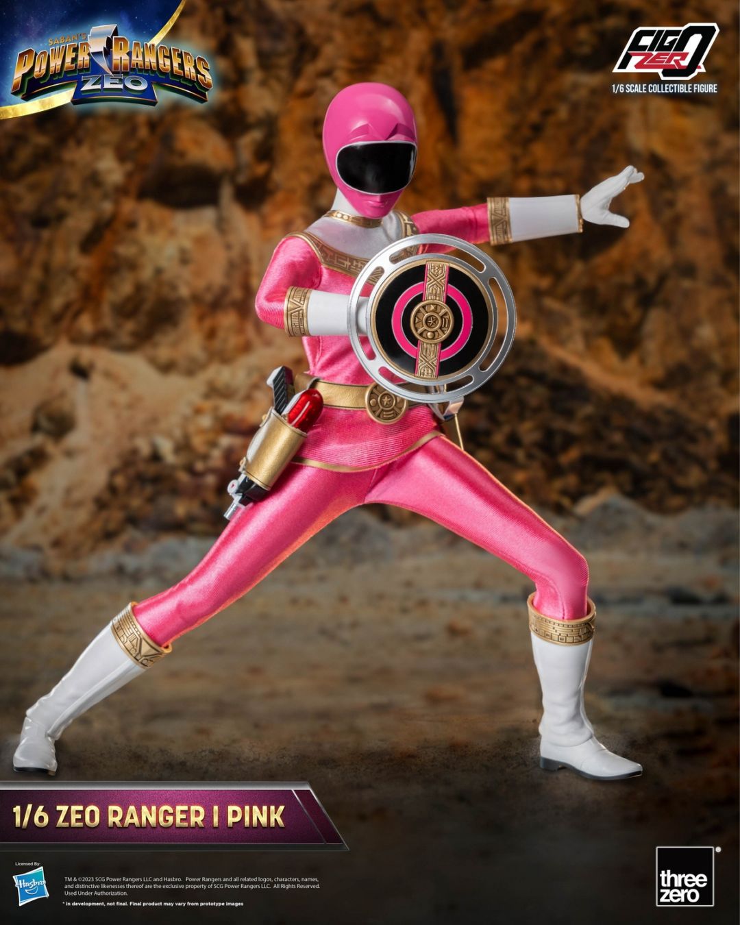 予約 threezero 1/6 フィグゼロ 『パワーレンジャー・ジオ』 オーピンク ピンクレンジャー 3Z0583 Power Rangers Zeo - Pink Ranger Collectible Action Figure コレクティブル アクション フィギュア