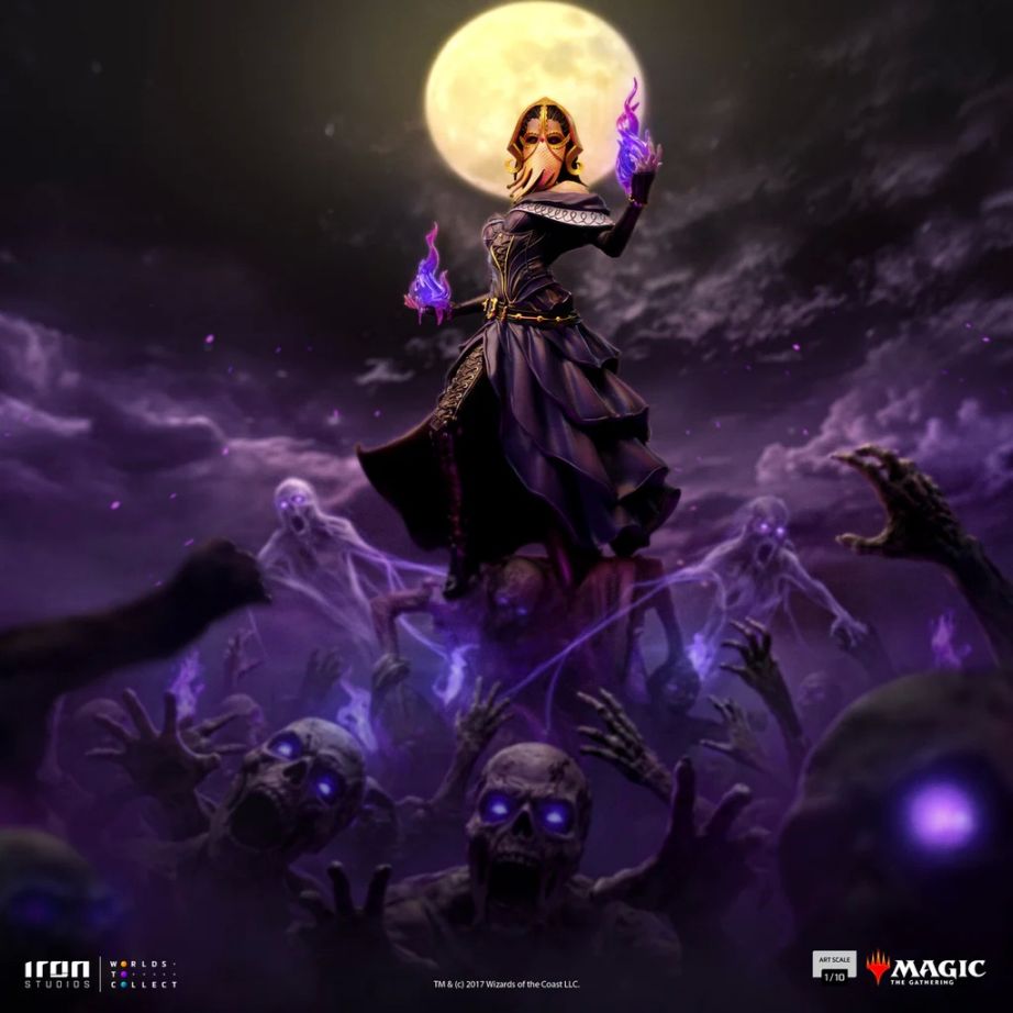 Iron Studios 1/10 『マジック：ザ・ギャザリング』 リリアナ・ヴェス MTGHB136426-10 Magic: The Gathering - Liliana Vess Statue スタチュー 