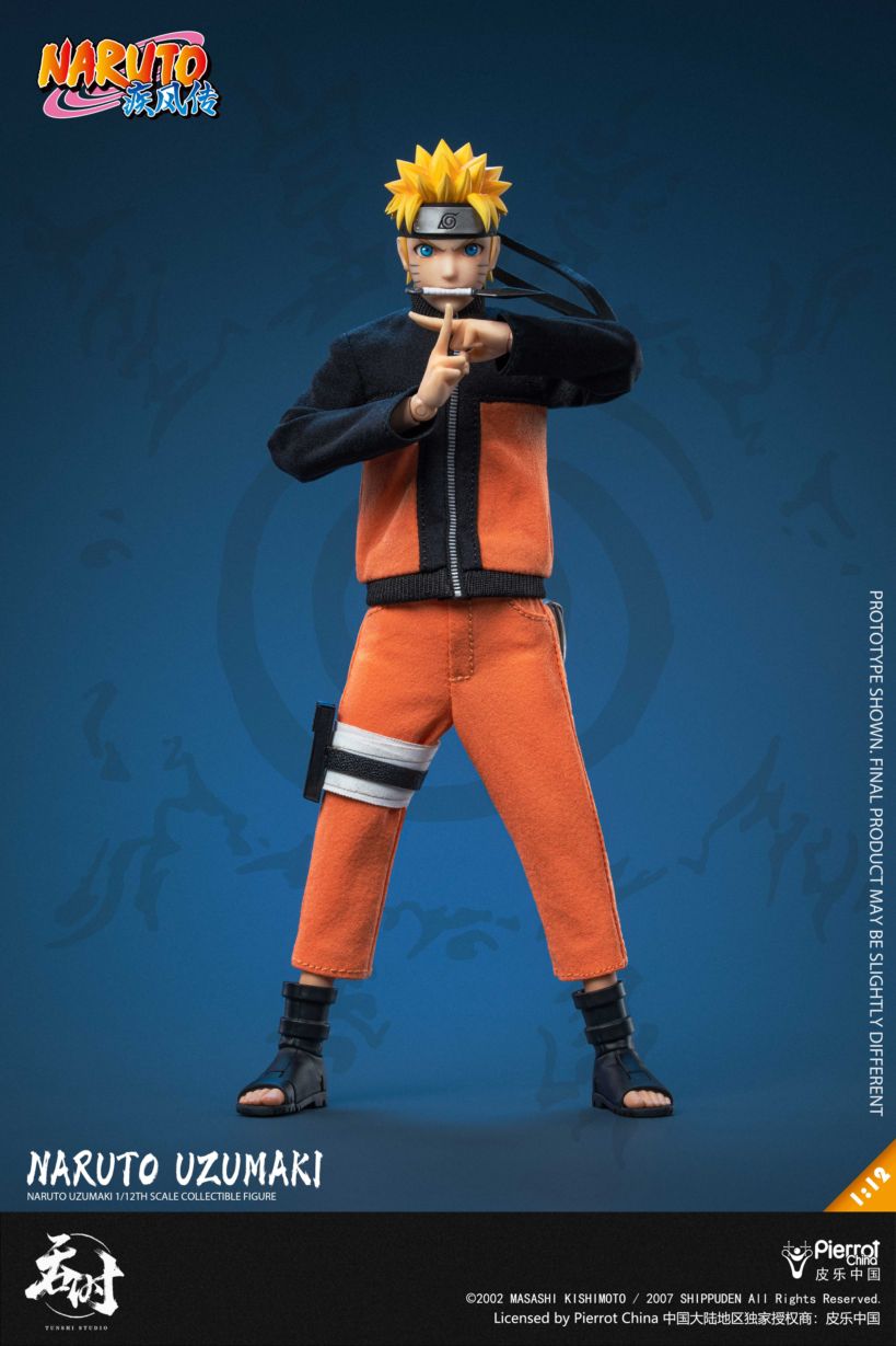 予約 TUNSHI STUDIO 1/12 『NARUTO ナルト 疾風伝』 うずまき ナルト 予約特典付き TS-020 Naruto Shippuden - Naruto Uzumaki Action Figure アクション フィギュア