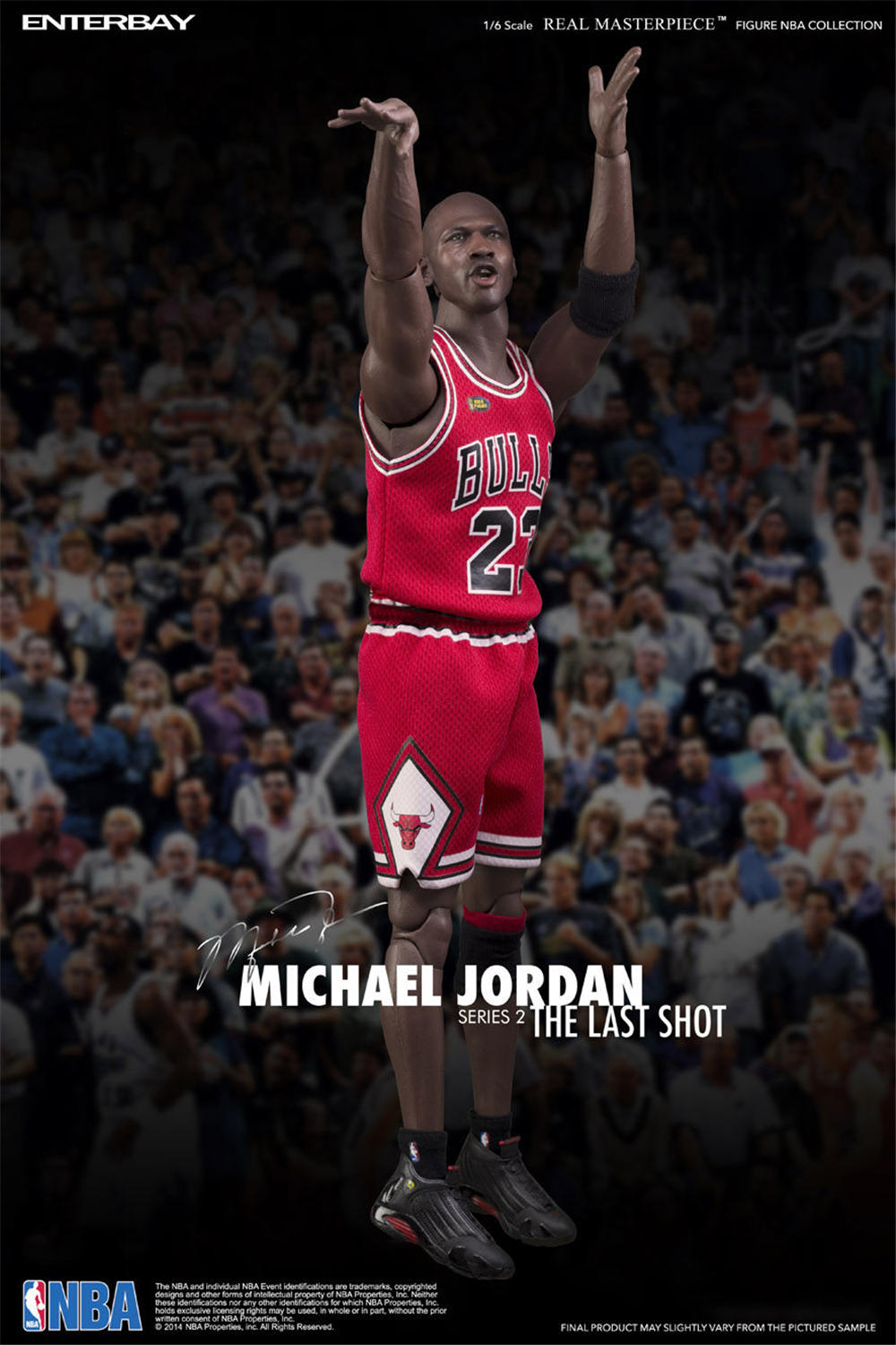 予約 ENTERBAY 1/6 NBAシリーズ マイケル・ジョーダン ザ・ラスト・ショット RM-1058 Real Masterpiece NBA Series Michael Jordan The Last Shot Collectible Action Figure コレクティブル アクション フィギュア 
