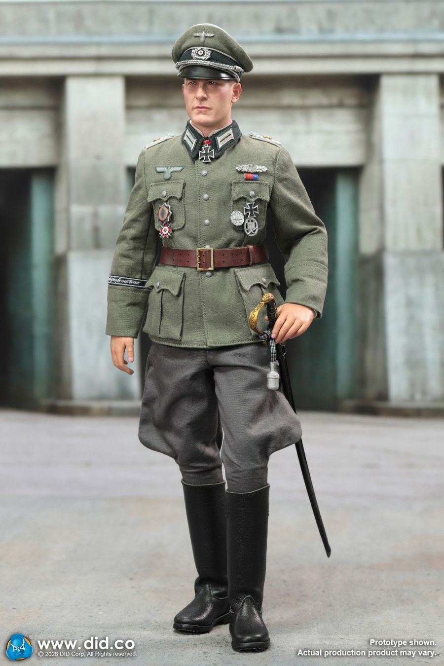 DID 1/6 WW2 ドイツ空軍 エースパイロット アドルフ・ガーランド 未 DID 1/6 WW2 ドイツ空軍 エースパイロット アドルフ・ガーランド 未