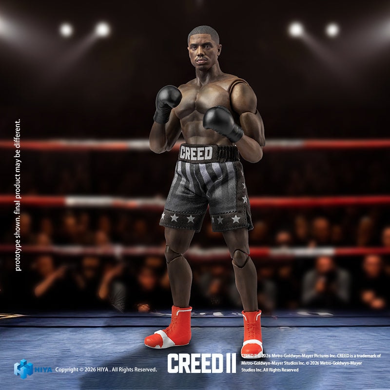 予約 HIYA 1/12 『クリード 炎の宿敵』 アドニス・クリード ESC0408 Exquisite Super Series Creed II Adonis Creed Action Figure アクションフィギュア Hiya Toys