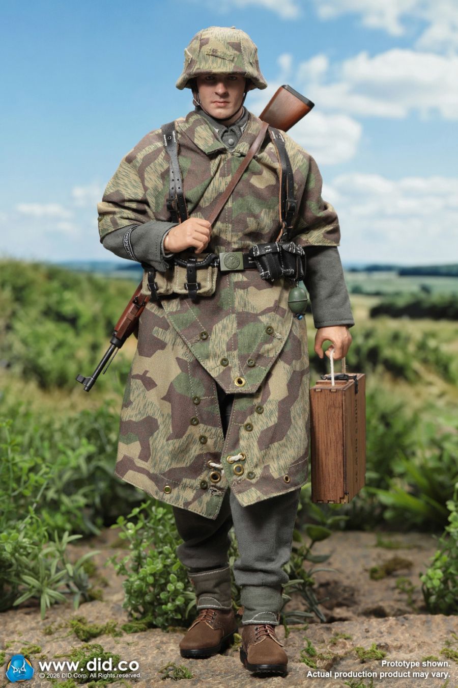 予約 DID 1/6 WW2 ドイツ軍 グロースドイッチュラント師団 歩兵迫撃