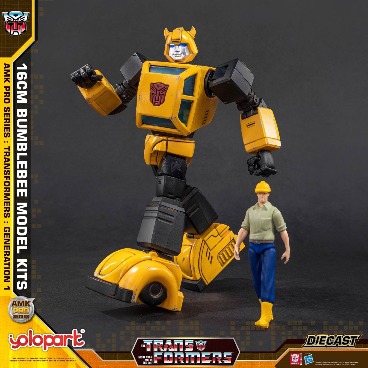 Yolopark AMK PRO 『トランスフォーマー G1』 バンブルビー Transformers G1 Bumblebee ダイキャストパーツ入り モデルキット