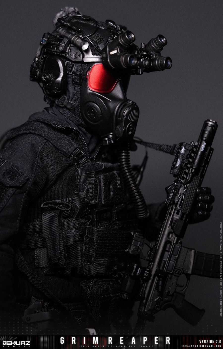 予約 EKUAZ STUDIO 1/6 Grim Reaper 2.0 Elite Guard 通常版 EKS015 ＆ DX版 EKS015S Collectible Action Figure コレクティブル アクション フィギュア