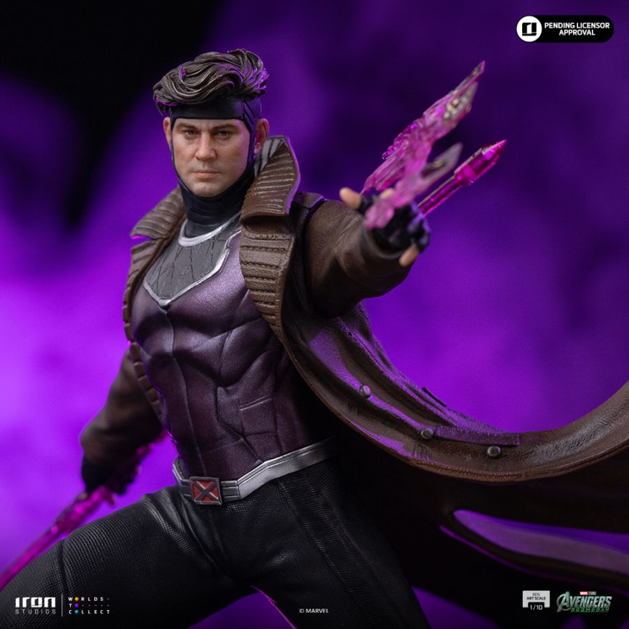 予約 Iron Studios 1/10 『アベンジャーズ / ドゥームズデイ』 ガンビット MARCAS144426-10  Avengers: Doomsday - Gambit Statue スタチュー