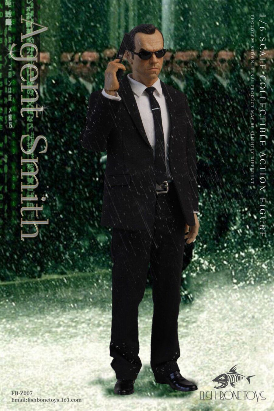 予約 FISH BONETOYS 1/6 エージェント・スミス 再販版 FB-Z007 Agent Smith Collectible Action Figure コレクティブル アクション フィギュア