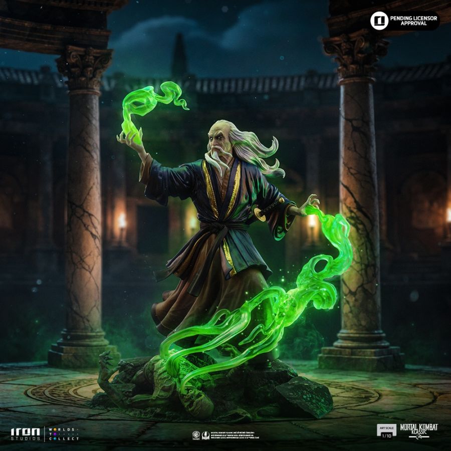 予約 Iron Studios 1/10 『モータルコンバット』 シャン・ツン MORTAL146626-10 Mortal Kombat - Shang Tsung Statue スタチュー
