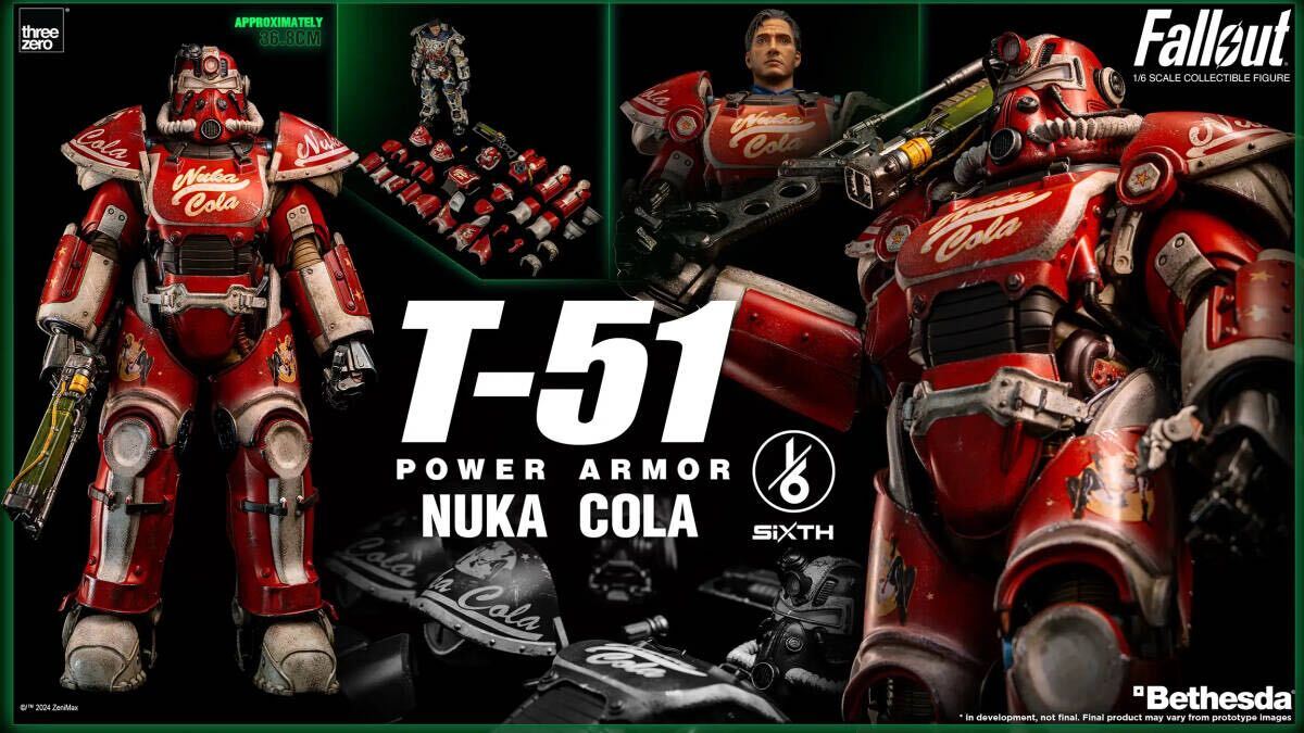 threezero 1/6 フォールアウト T-51 ヌカコーラ・パワーアーマー 未
