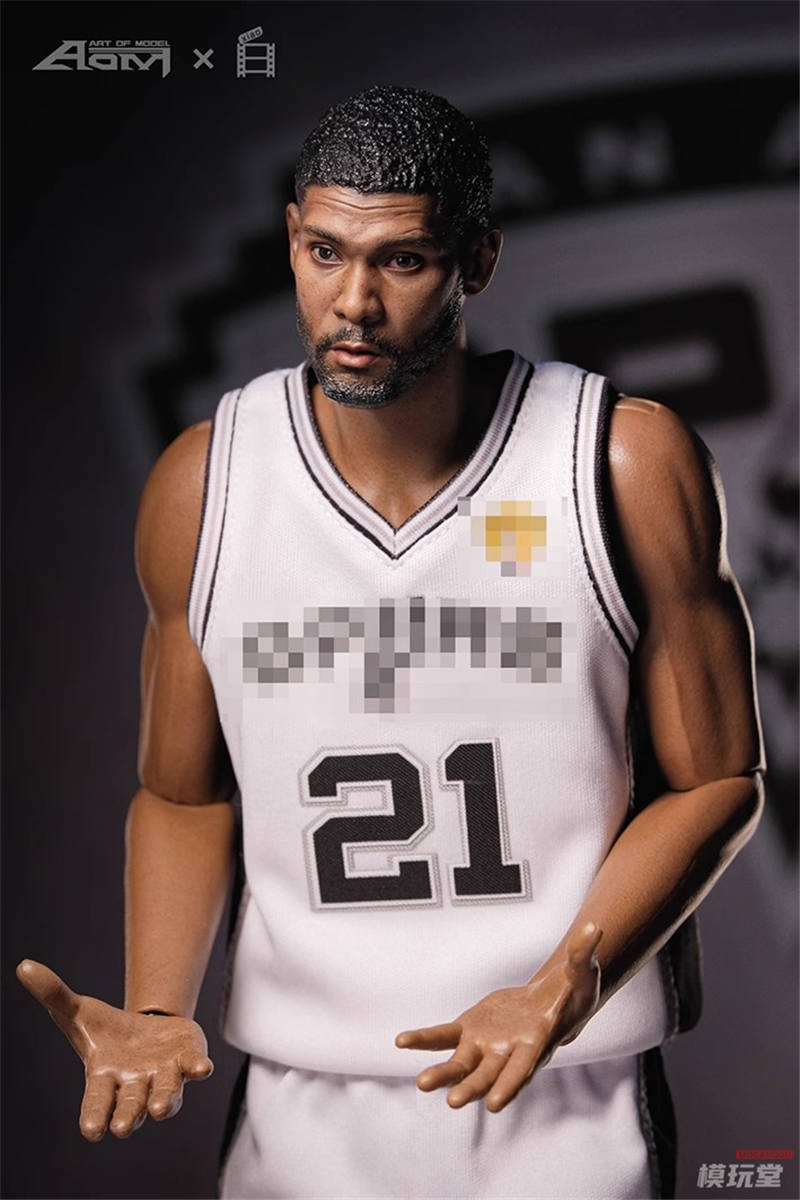 予約 Aom 1/6 サンアントニオ・スパーズ ティム・ダンカン 2014 優勝