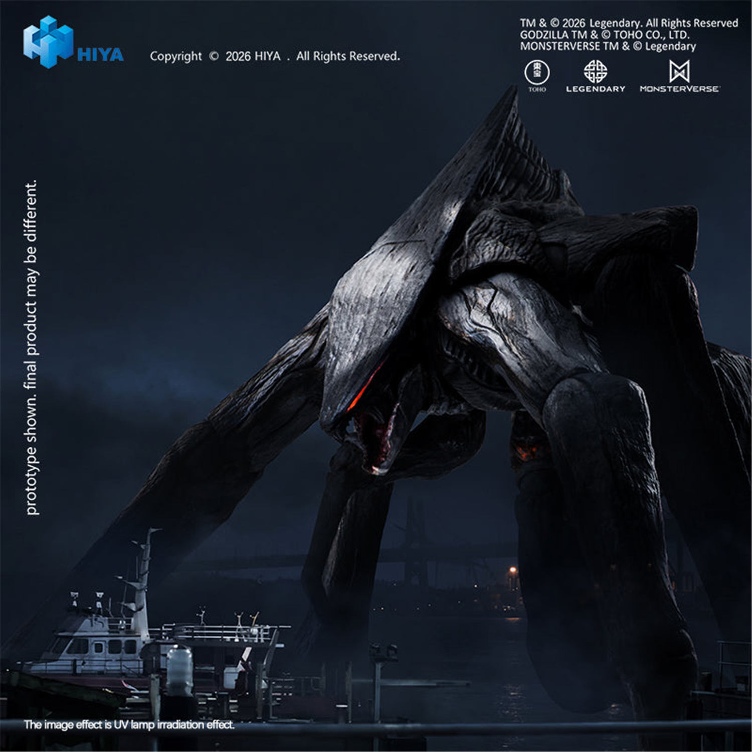 予約 HIYA 『ゴジラ 2014 』 オスMUTO & メスMUTO セット EBG0240