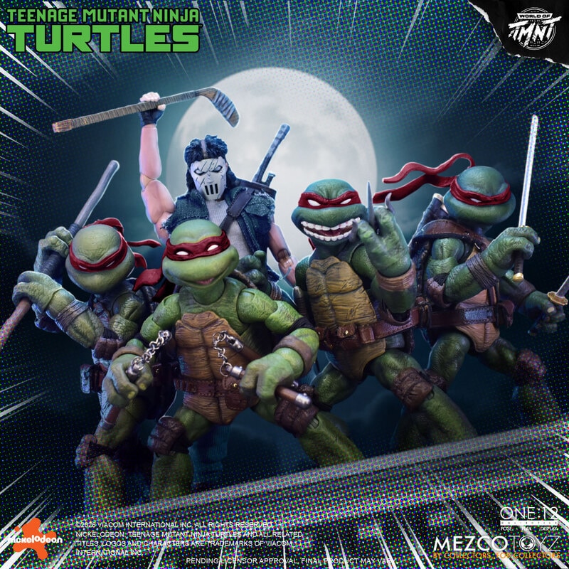 予約 Mezco Toyz 1/12 ティーンエイジ・ミュータント・ニンジャ