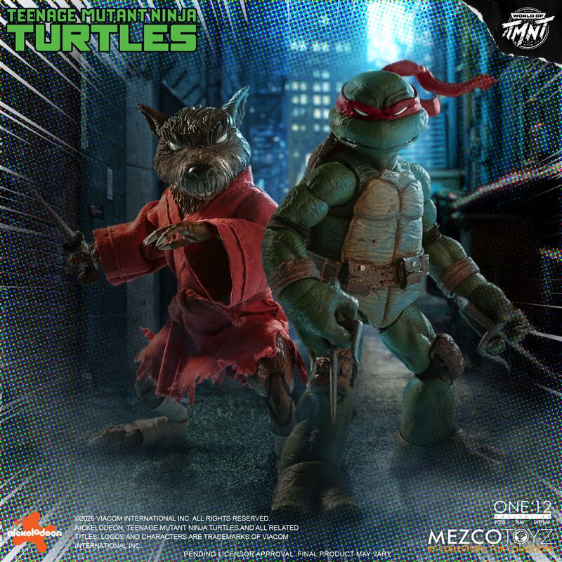 予約 Mezco Toyz 1/12 ティーンエイジ・ミュータント・ニンジャ