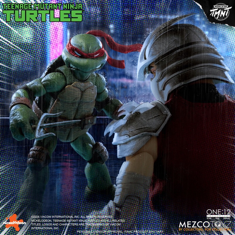予約 Mezco Toyz 1/12 ティーンエイジ・ミュータント・ニンジャ