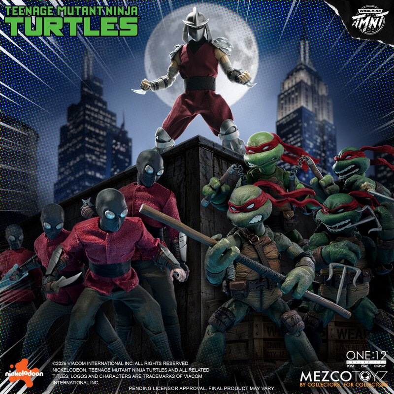 予約 Mezco Toyz 1/12 ティーンエイジ・ミュータント・ニンジャ