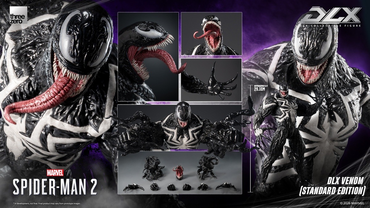 予約 threezero DLX 『Marvel's Spider-Man 2』 ヴェノム（通常版