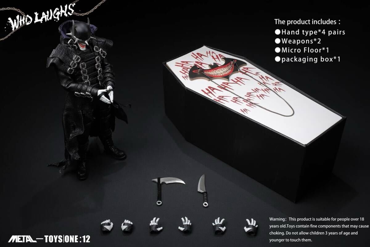 Metal-Toys 1/12 The Batman Who Laughs MT01 Action Figure