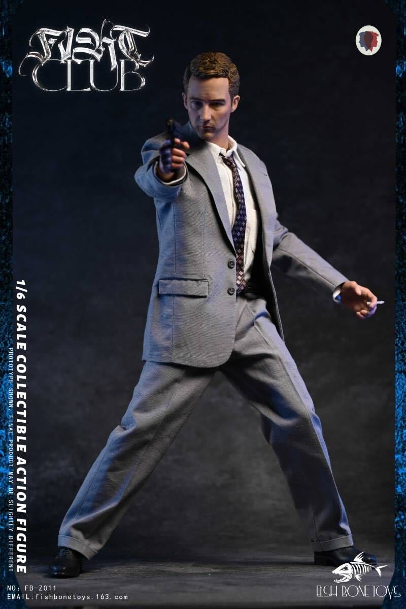 ファイトクラブ　フィギュア　FISH BONETOYS FISH BONETOYS 16 ファイト クラブ Taylor & Jack 未開封新品 FB-Z012