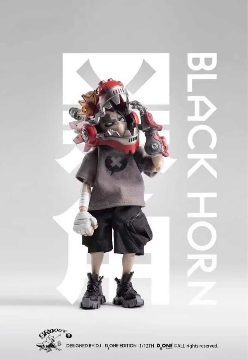 D_ONE Studio 1/12 ブラック ホルン BLACK HORN Collectible Action