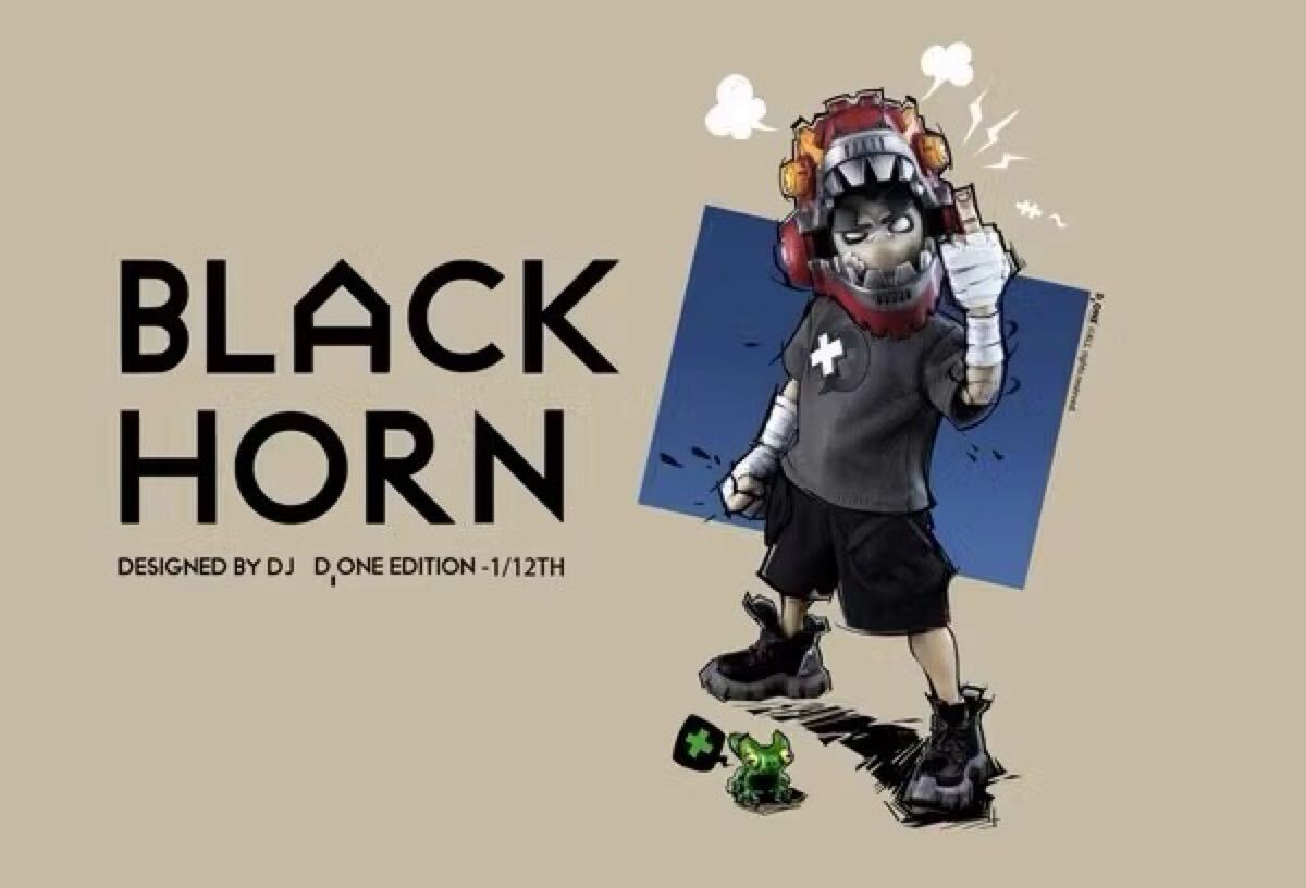 D_ONE Studio 1/12 ブラック ホルン BLACK HORN Collectible Action
