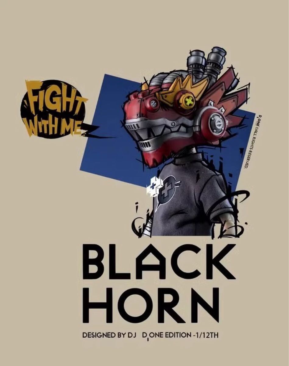 D_ONE Studio 1/12 ブラック ホルン BLACK HORN Collectible Action