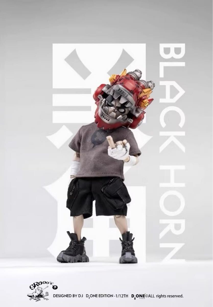 D_ONE Studio 1/12 ブラック ホルン BLACK HORN Collectible Action