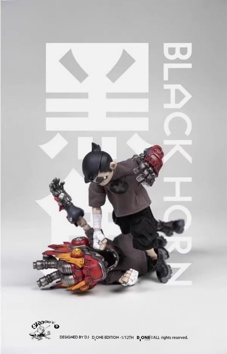 BLACK HORN フィギュア D ONE STUDIO D_ONE Studio 1/12 ブラック ホルン BLACK HORN Collectible