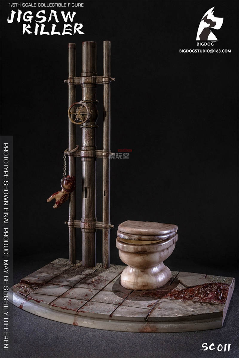 BIGDOG STUDIO 1/6 ジグソウ キラー 通常.Ver SC012 BIGDOG STUDIO SC012 1/6 Soldier Jigsaw Killer Single Version