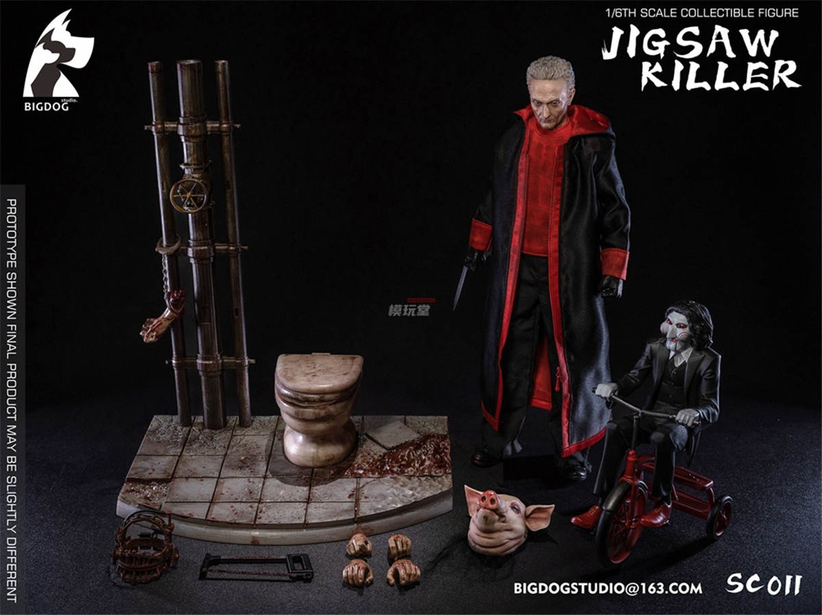 【専用】Jigsaw Killer ソウ フィギュア ジグソウ 豚顔 専用】Jigsaw Killer ソウ フィギュア ジグソウ 豚顔の通販 by