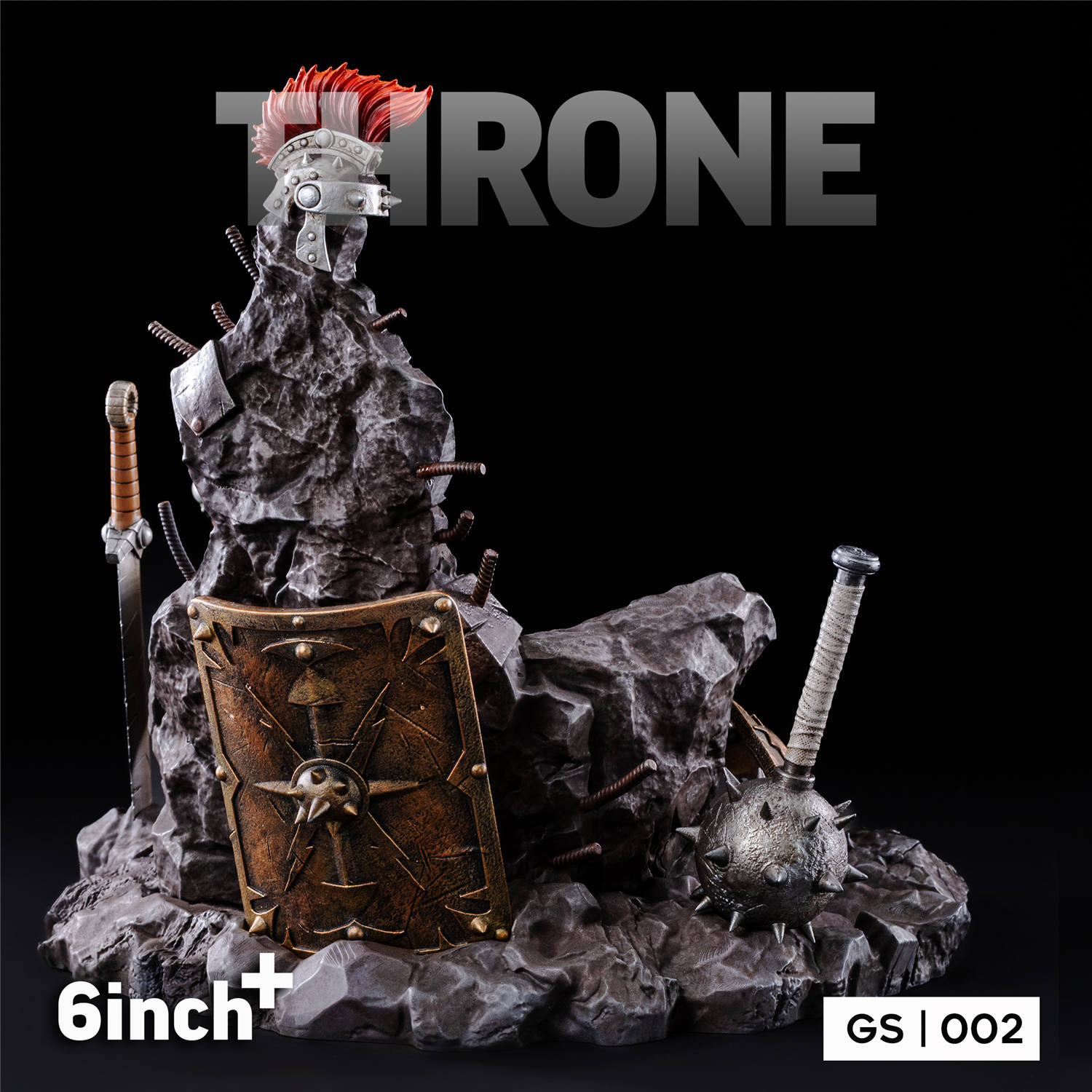 ホットトイズ／1/ 6Predatorsジオラマ台座 【中古商品】✨超希少品 予約 6inchplus 1/12 王座 GSOO2 Throne Diorama ジオラマ アクション
