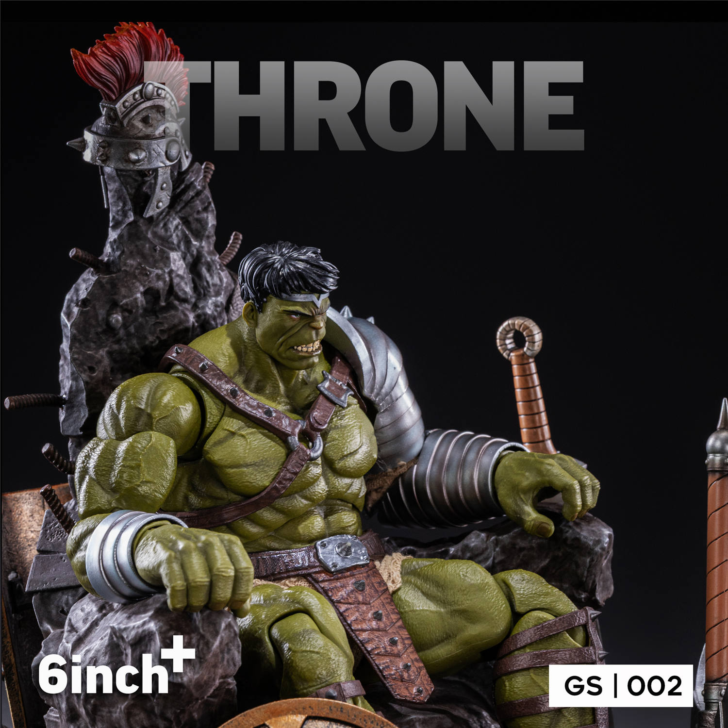 予約 6inchplus 1/12 王座 GSOO2 Throne Diorama ジオラマ