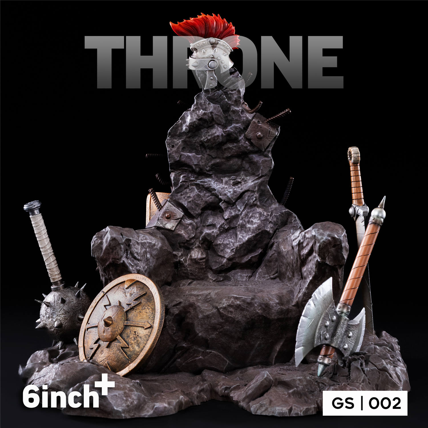 予約 6inchplus 1/12 王座 GSOO2 Throne Diorama ジオラマ