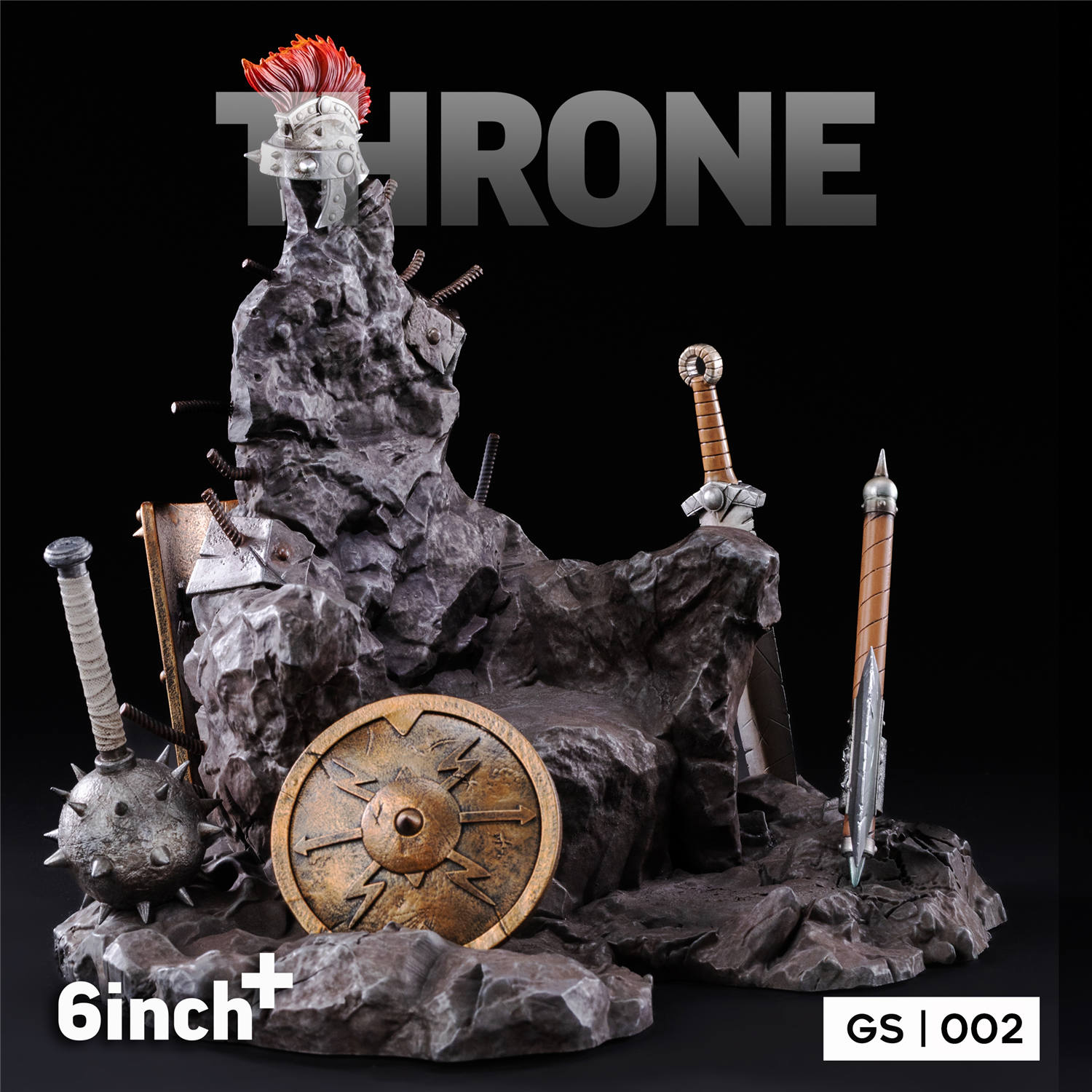 予約 6inchplus 1/12 王座 GSOO2 Throne Diorama ジオラマ