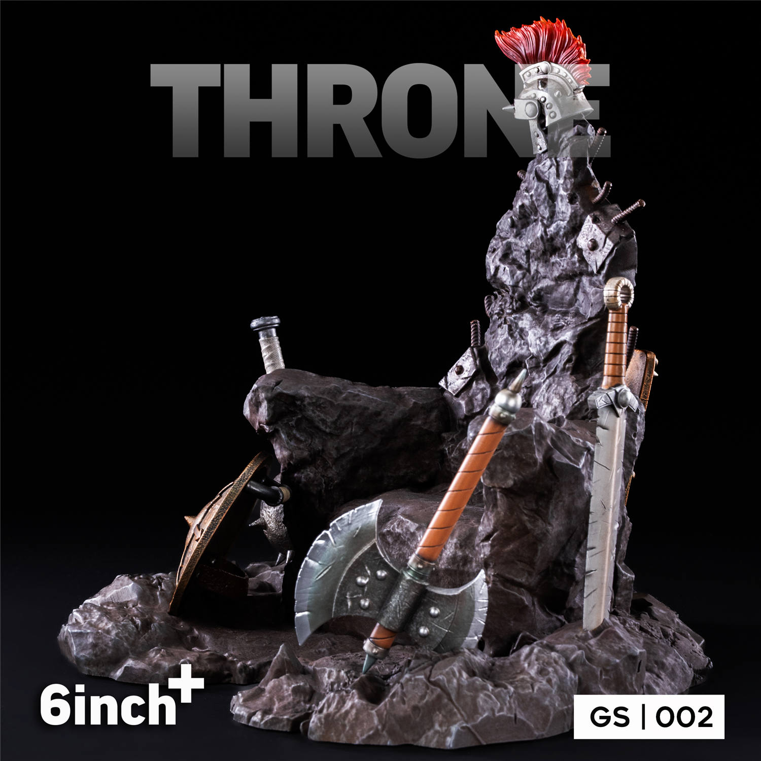予約 6inchplus 1/12 王座 GSOO2 Throne Diorama ジオラマ アクション
