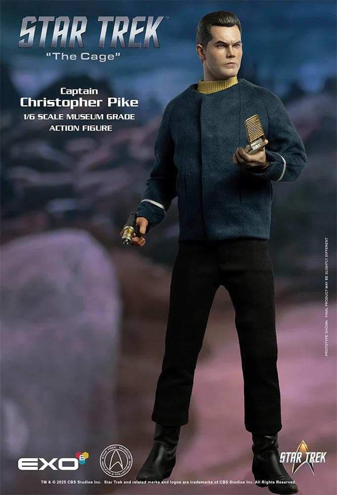 EXO-6 1/6 『スタートレック 宇宙大作戦』 クリストファー・パイク艦長