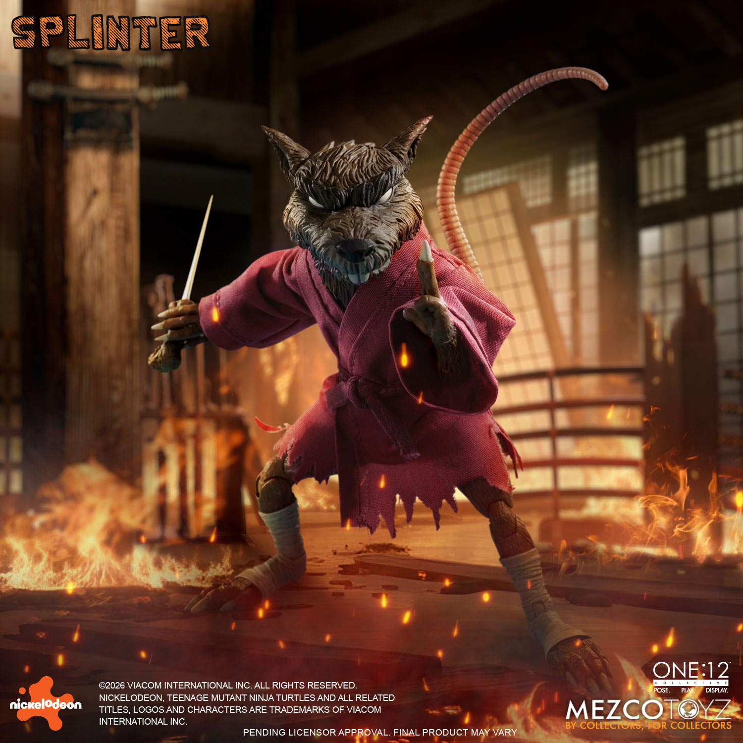予約 Mezco Toyz 1/12 『ティーンエイジ・ミュータント・ニンジャ
