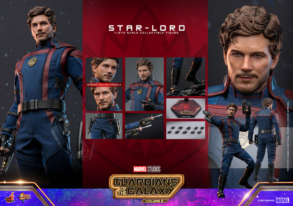 ホットトイズ　スター・ロード　ガーディアンズ・オブ・ギャラクシー ホットトイズ 1/6 ガーディアンズ・オブ・ギャラクシー VOLUME 3