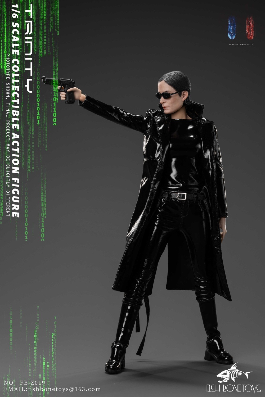 FISH BONETOYS 1/6 ハッカー タスク トリニティ FB-Z019 hacker task