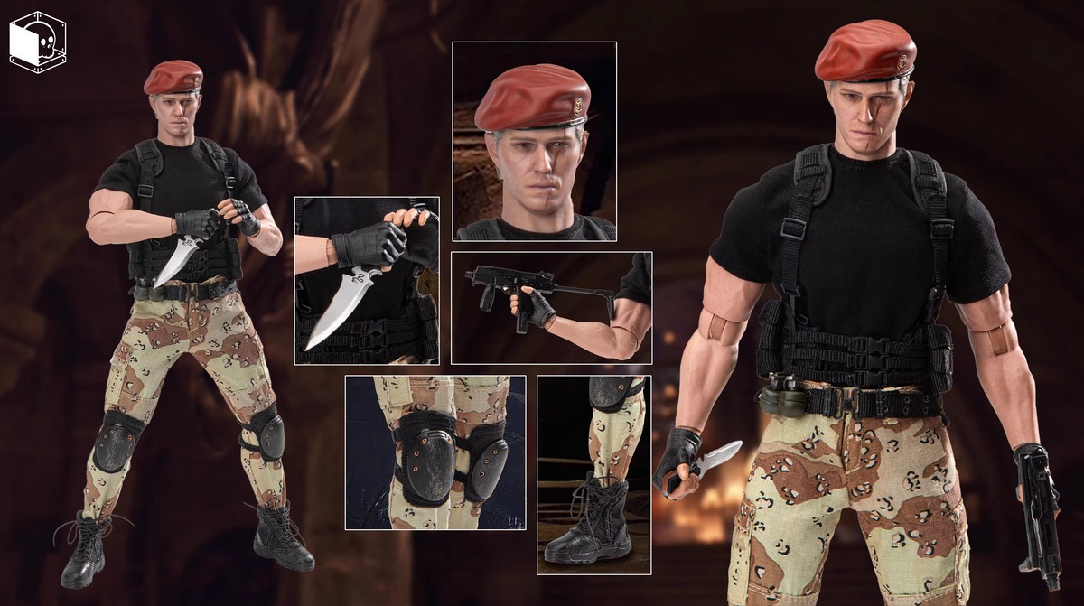 予約 骨箱TOYS 1/6 ジャック クラウザー JT-003 Jack Krauser