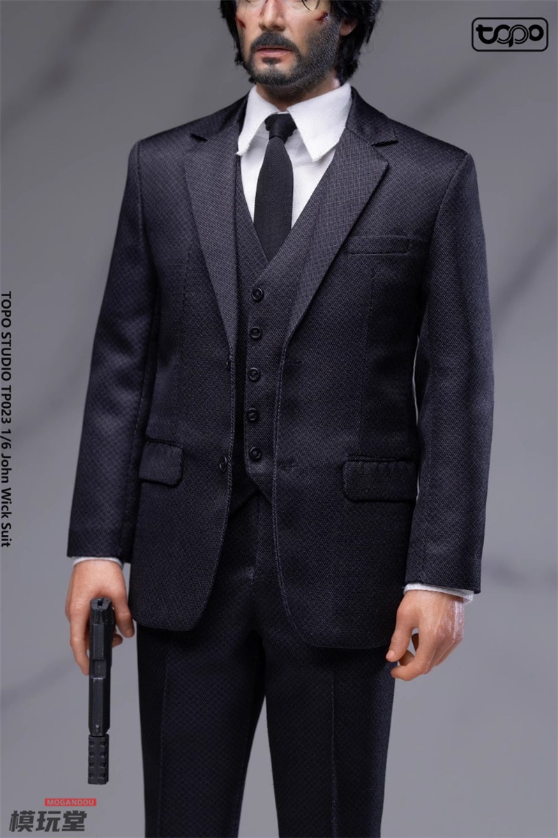 1/6 Topo studio ジョン・ウィック スーツ TOPO STUDIO 1/6 ジョン ウィック 専用 カスタム スーツセット 最終