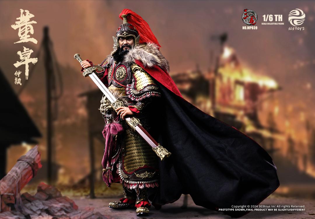 303TOYS 1/6 『三国志シリーズ』董卓 仲穎 純銅スタンダード.Ver MP039