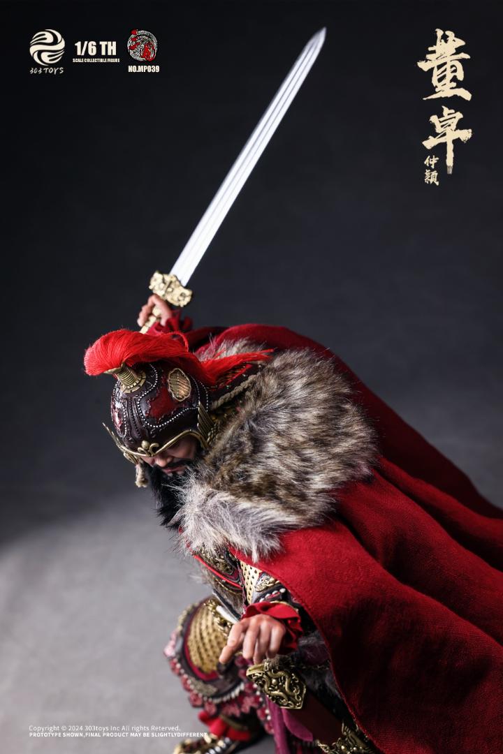 303TOYS 1/6 『三国志シリーズ』董卓 仲穎 純銅スタンダード.Ver MP039