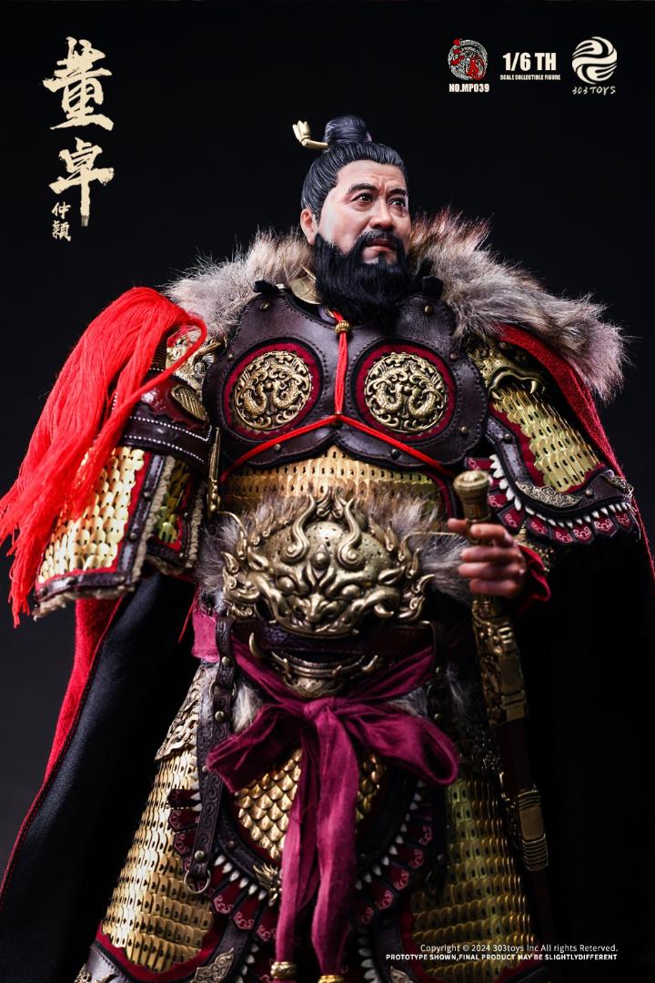 303TOYS 1/6 『三国志シリーズ』董卓 仲穎 純銅スタンダード.Ver MP039