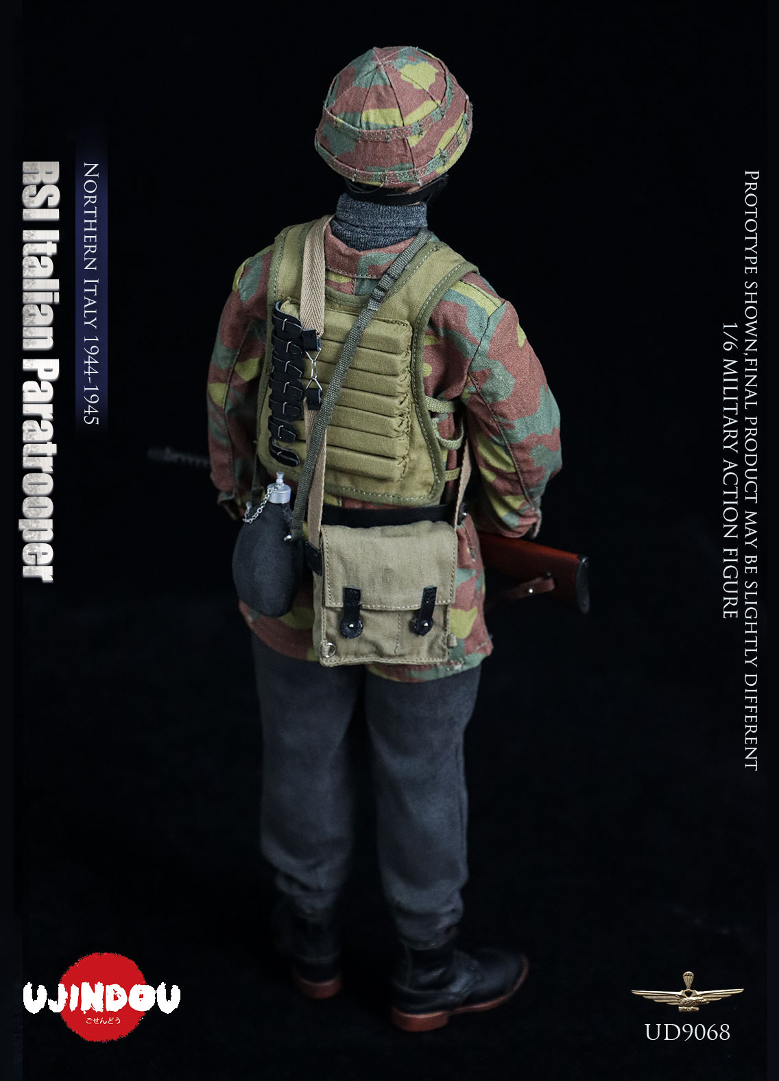 予約 UJINDOU 1/6 RSI イタリア空挺兵 北イタリア 1944-1945 UD9068