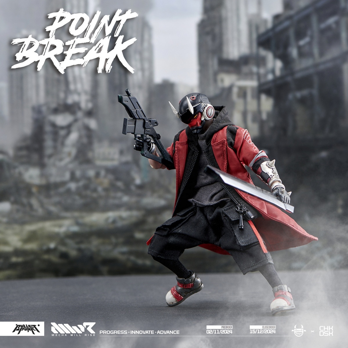 予約 Devil Toys 1/12 THE POINT BREAK DXIII PB（PB001）/ Carbine PB 