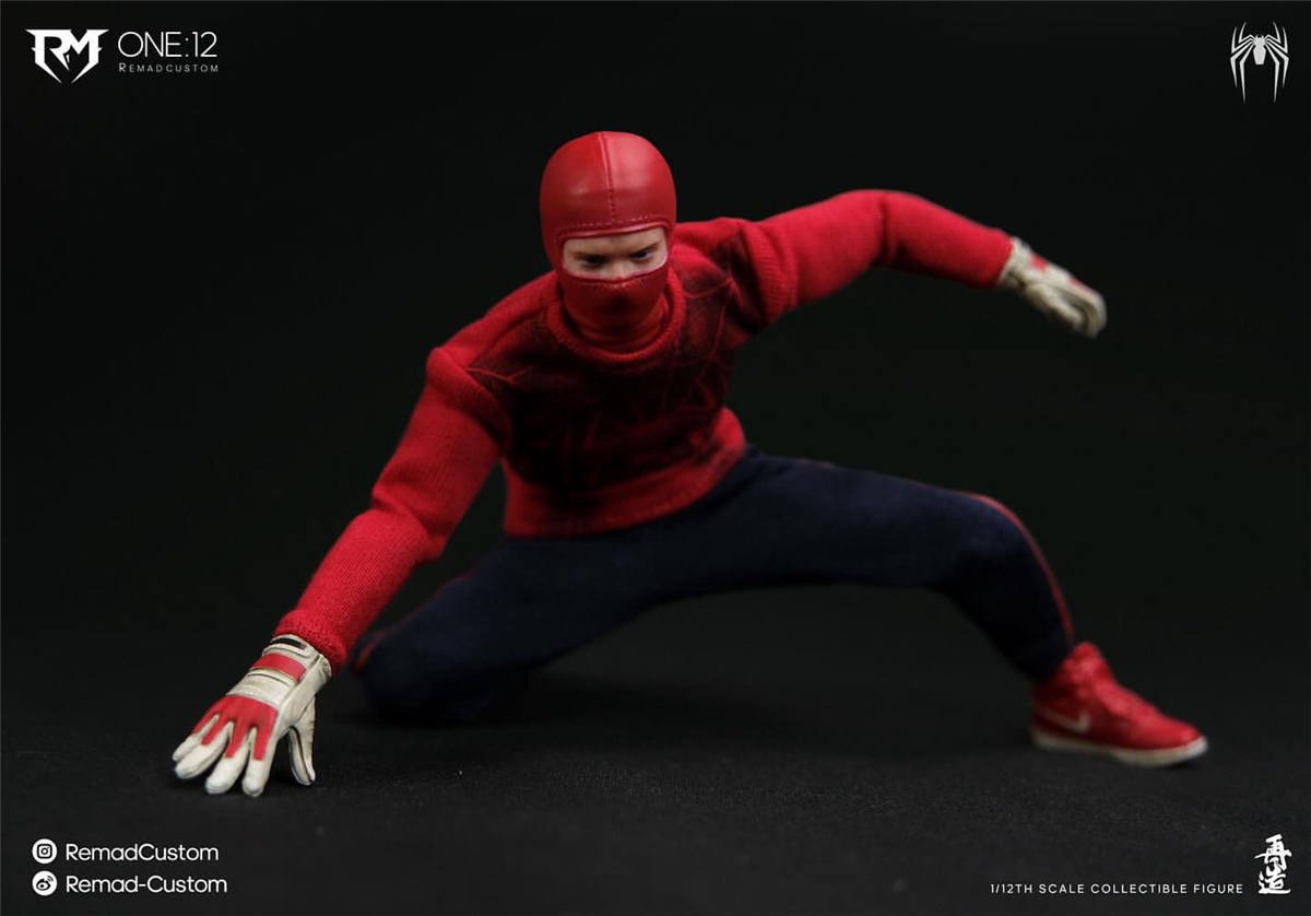 Remad Custom Studio 1/12アクションフィギュアRM-008 Remad Custom 1/12 スパイダー ヒューマン RM-008 Spider Human Action