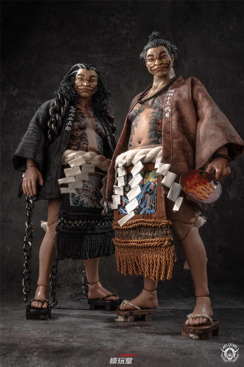 予約 Art Future 1/6 鬼面山谷五郎 横綱十三代目 通常.Ver / 植毛.Ver