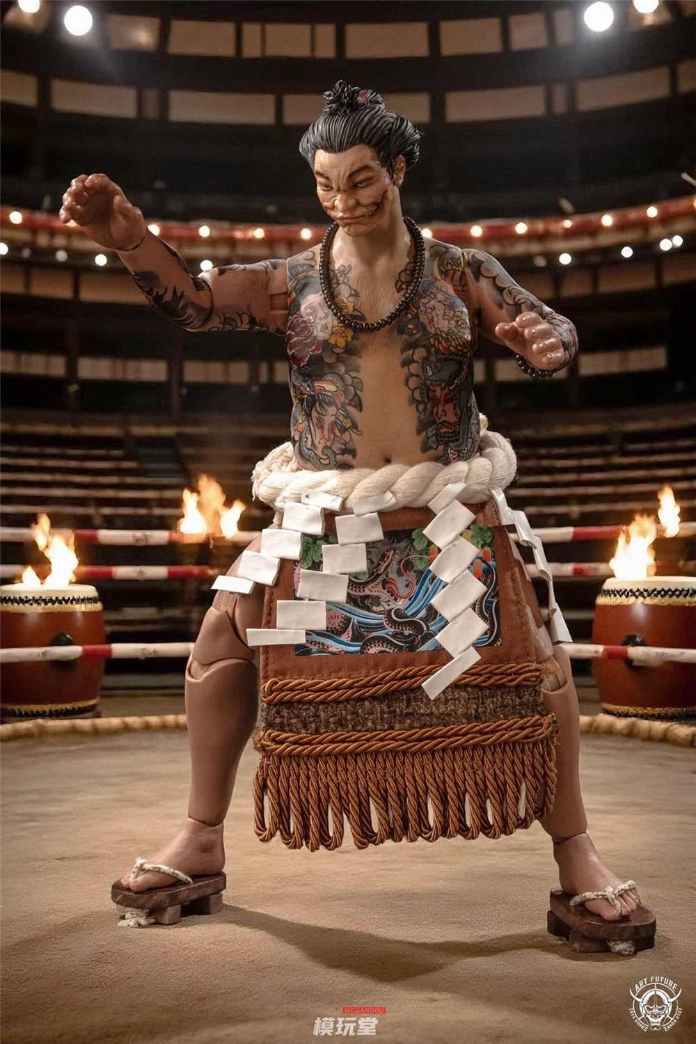 予約 Art Future 1/6 鬼面山谷五郎 横綱十三代目 通常.Ver / 植毛.Ver