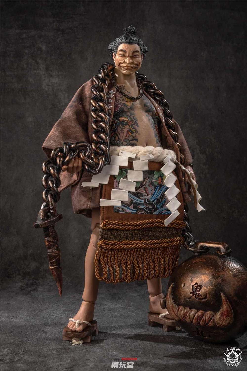 予約 Art Future 1/6 鬼面山谷五郎 横綱十三代目 通常.Ver / 植毛.Ver